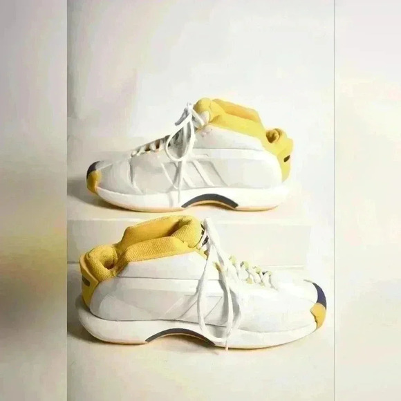 OG 2006  ADIDAS Kobe Crazy 1 Lakers Yellow Purple Basketball Shoes 10US 467309 - Picture 3 of 11